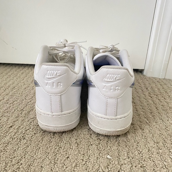 Nike Air Force 1’s with Iridescent Swoosh - Picture 2 of 9